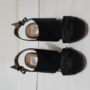 DV by Dolce Vita Bingo Leather Stack Heel